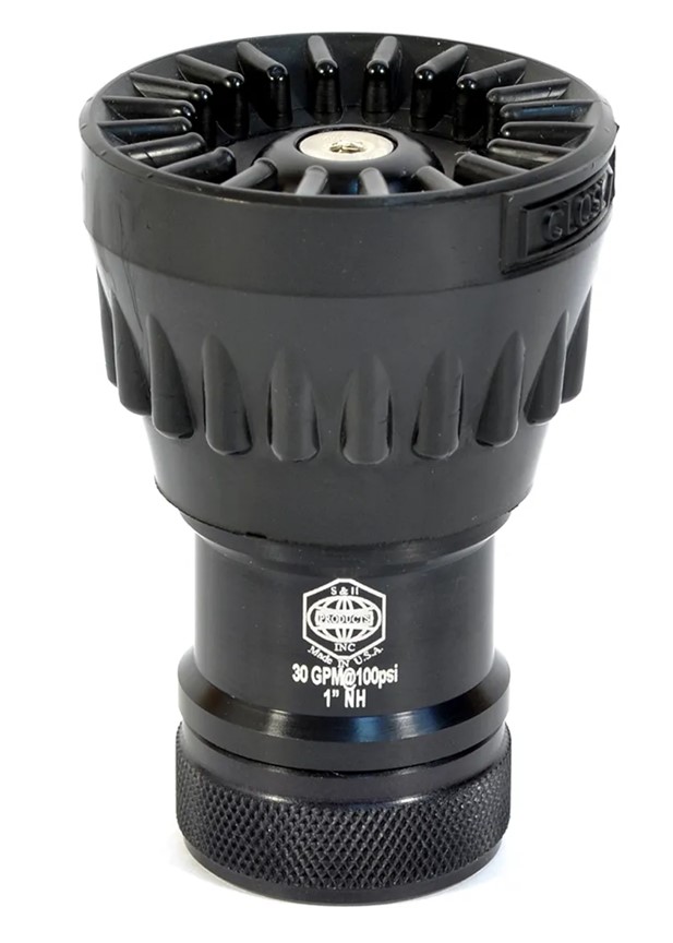 thumbnail image 2 of KK Product FT200 ThunderFog Nozzle - 1½ NH, 30-200 GPM, Flush Style, Firefighting, Used 2 of 3